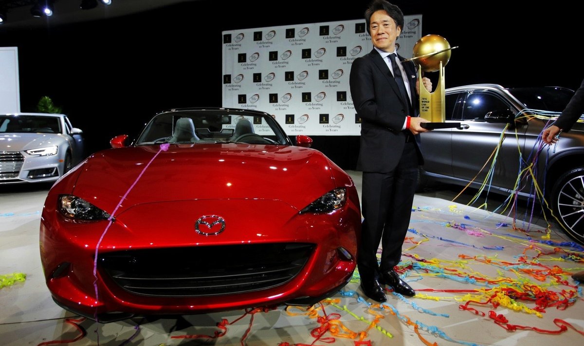 "Mazda MX-5" tapo "Metų pasaulio automobiliu"