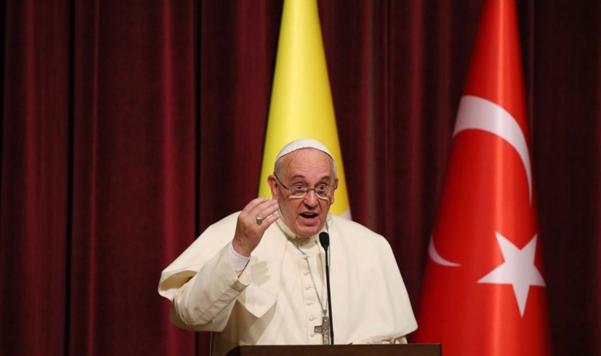 Popiežius Pranciškus Turkijoje