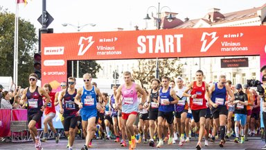 Sekmadienį vykusio maratono organizatoriai: bėgimas yra daugiau, nei sportas