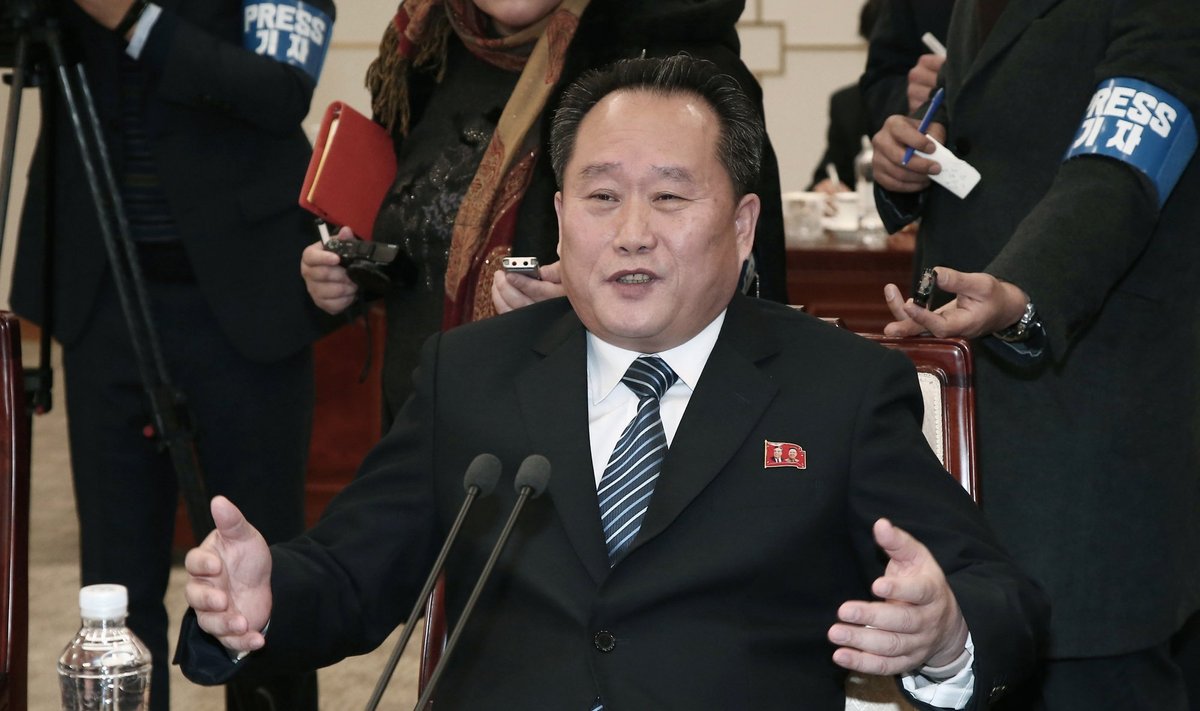 Šiaurės Korėja ketina siųsti savo delegaciją į Pjongčango žiemos olimpines žaidynes