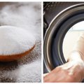 Kodėl skalbiant drabužius verta įberti druskos