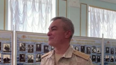 Gyvas ar nukautas: pasirodė vaizdo interviu su Juodosios jūros laivyno vadu