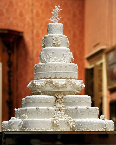 Princo Williamo ir žmonos Kate vestuvinis tortas