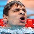 Spjovė į sankcijas: diskvalifikacija nesutrukdė olimpiniam čempionui startuoti Rusijos pirmenybėse