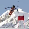 Kalnų slidinėjimo dvikovės varžybų lyderiu tapo norvegas K. Jansrudas