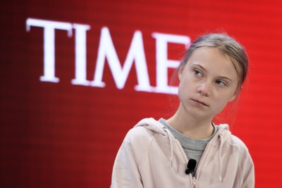 Greta Thunberg Davoso ekonomikos forume