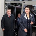 Tarptautinio olimpinio komiteto prezidentas Th. Bachas atvyko į Lietuvą
