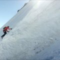 Alpėse šveicaras pasiekė greičio rekordą, užkopęs į Materhorno viršukalnę