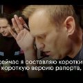 Vokietijos medikai pateikė išsamius duomenis apie Navalno apnuodijimą