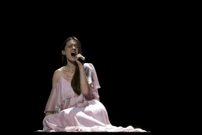 Ieva Zasimauskaitė "Eurovizijos" scenoje 