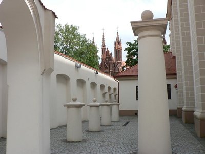 Procesijų galerija po rekonstrukcijos. 2009 m.