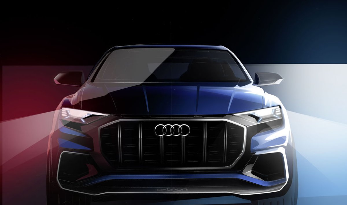 "Audi Q8" koncepcija