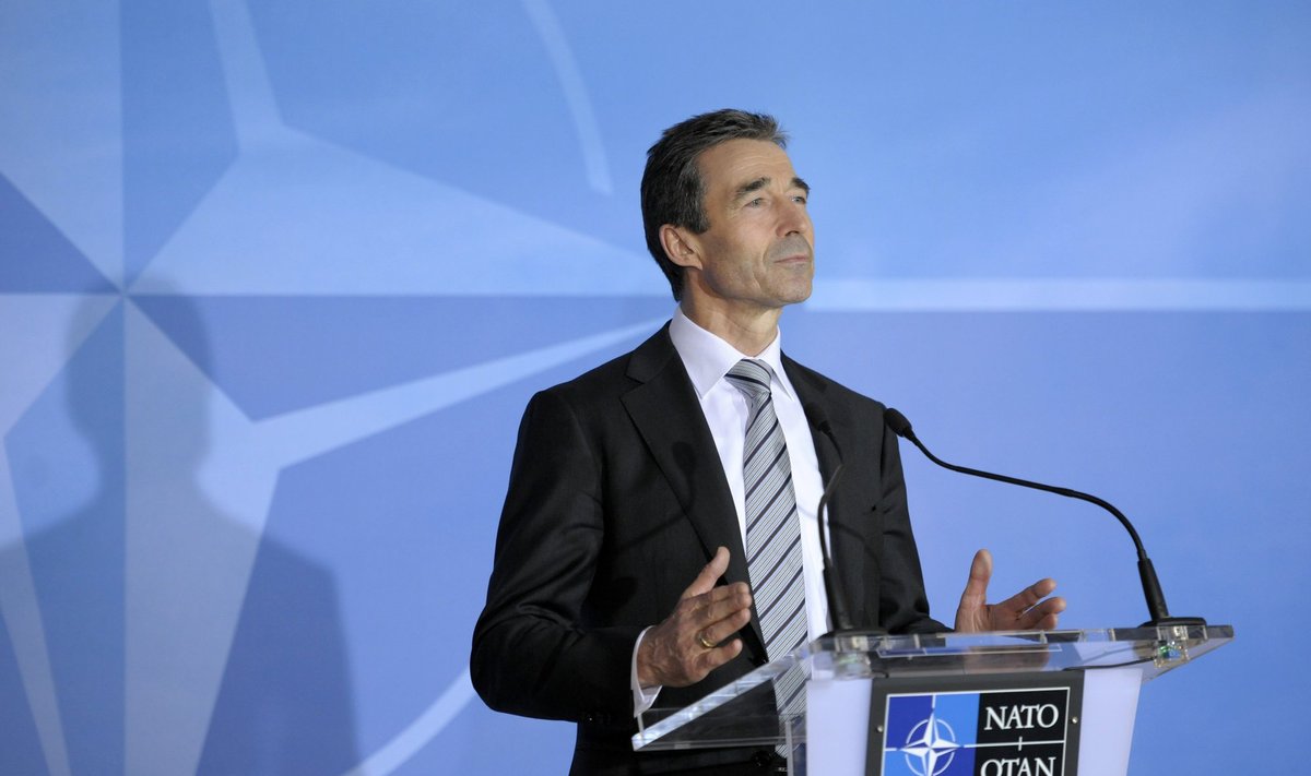 NATO generalinis sekretorius Andersas Foghas Rasmussenas