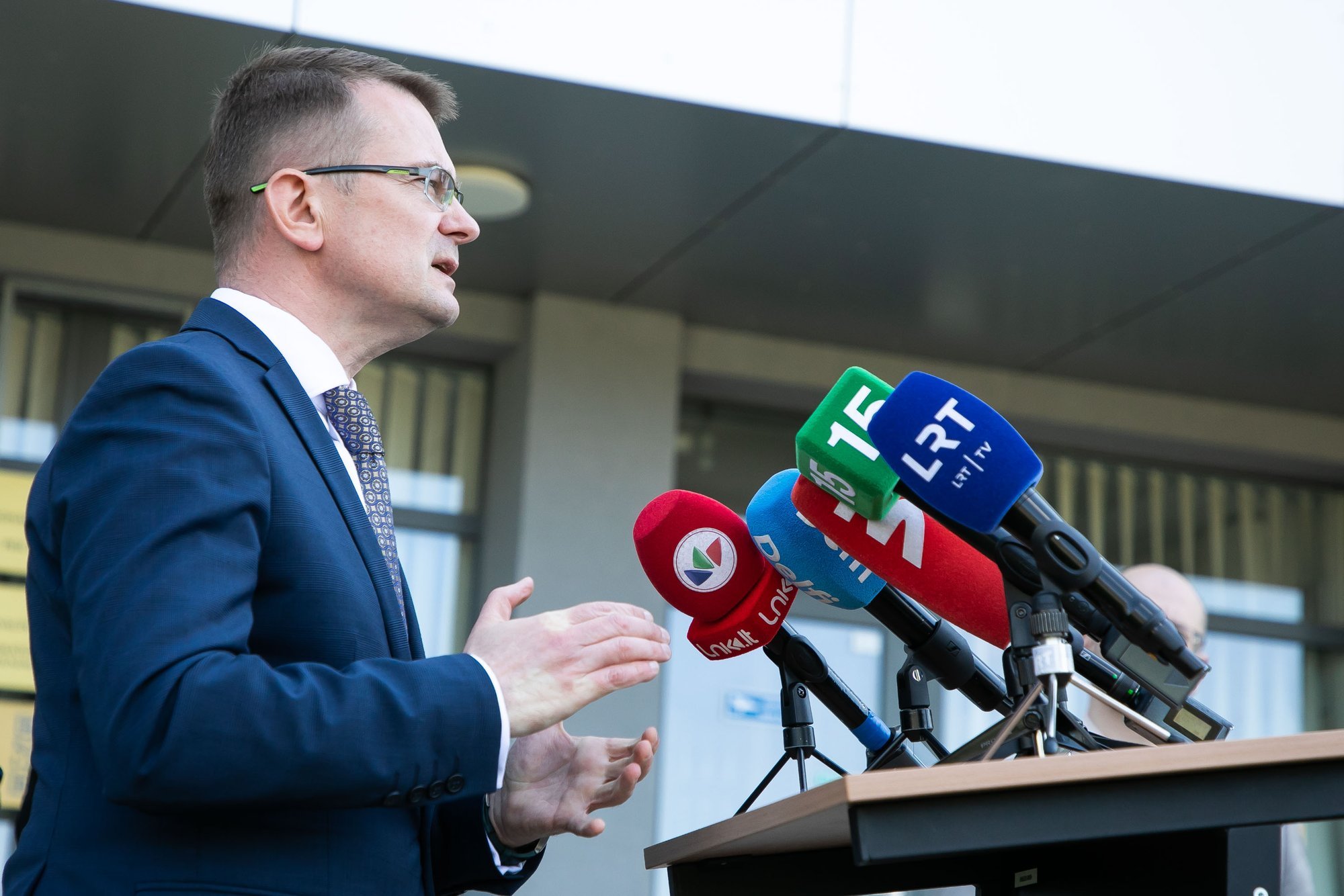 Dulkys ocenił rezerwy dostępne dla placówek medycznych: sytuacja „wcale nie jest zła”