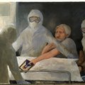 Pandemija liks įamžinta tapyboje: menininkai konkursui pateikė rekordinį kiekį kūrinių