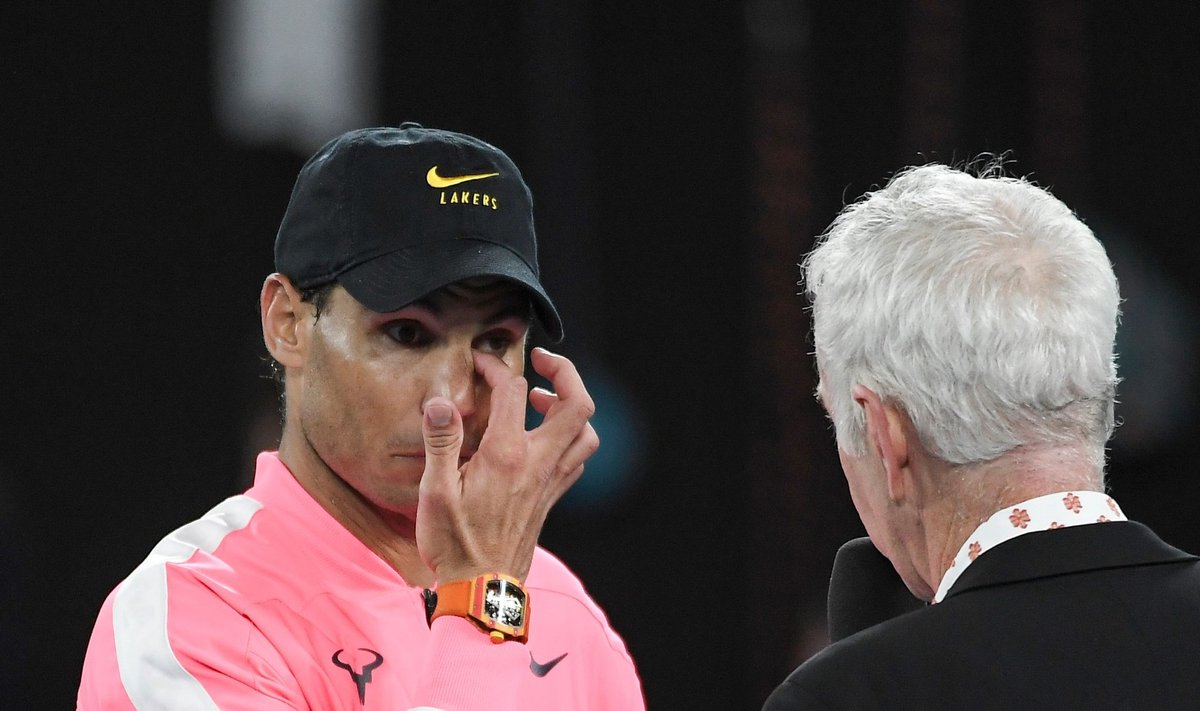 "Australian Open", Rafaelis Nadalis - Nickas Kyrgiosas 
