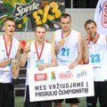 Lietuvių trijulių rinktinei – Europos čempionato bronza