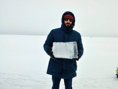 Kuršių marių ledo tyrimai