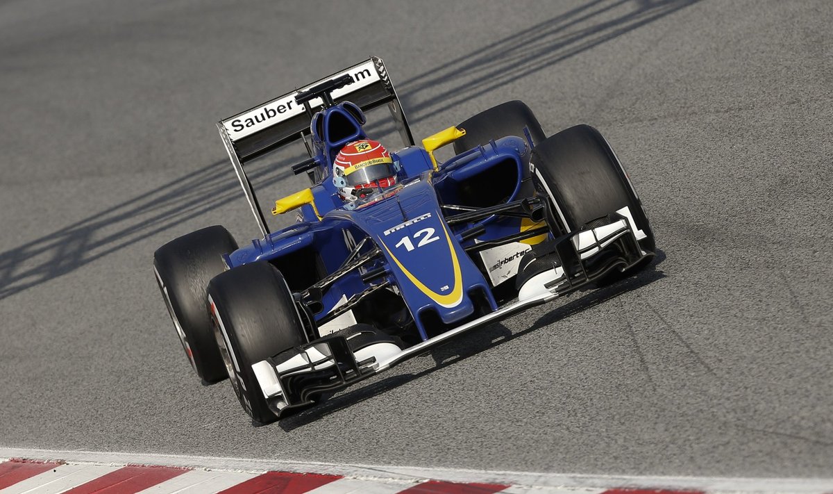 "Formulės-1 "Sauber" komandos 2016 metų automobilis