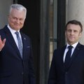 Macronas: Prancūzija yra tvirtai įsipareigojusi užtikrinti saugumą Lietuvoje
