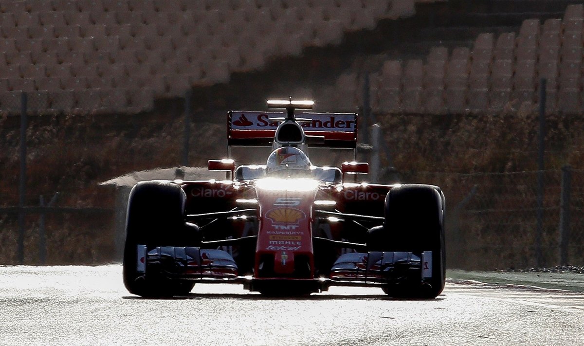 "Formulės-1" "Ferrari" komandos 2016 metų automobilis