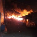 Graikijoje dėl susirėmimų ir sukelto gaisro migrantų stovykloje suimta įtariamųjų