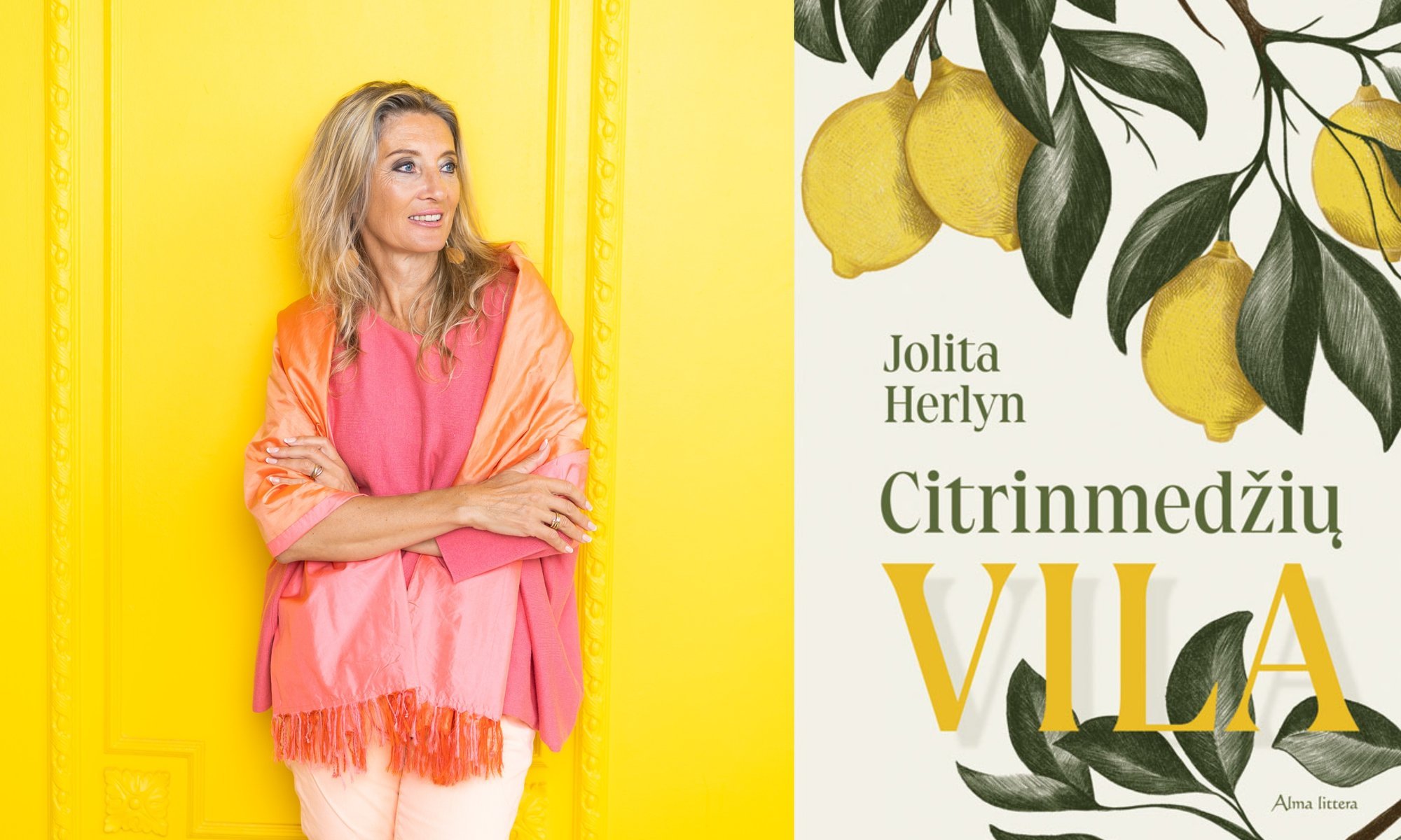 Naują romaną apie moteris išleidusi rašytoja Jolita Herlyn visas mūsų