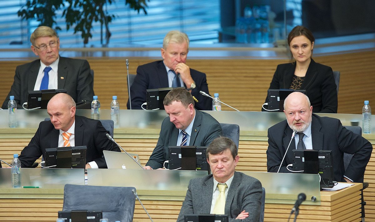 Liberal MPs in the Seimas