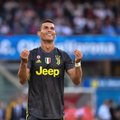 Ronaldo debiutas „Serie A“: nepasižymėjo, bet džiaugėsi dramatiška pergale