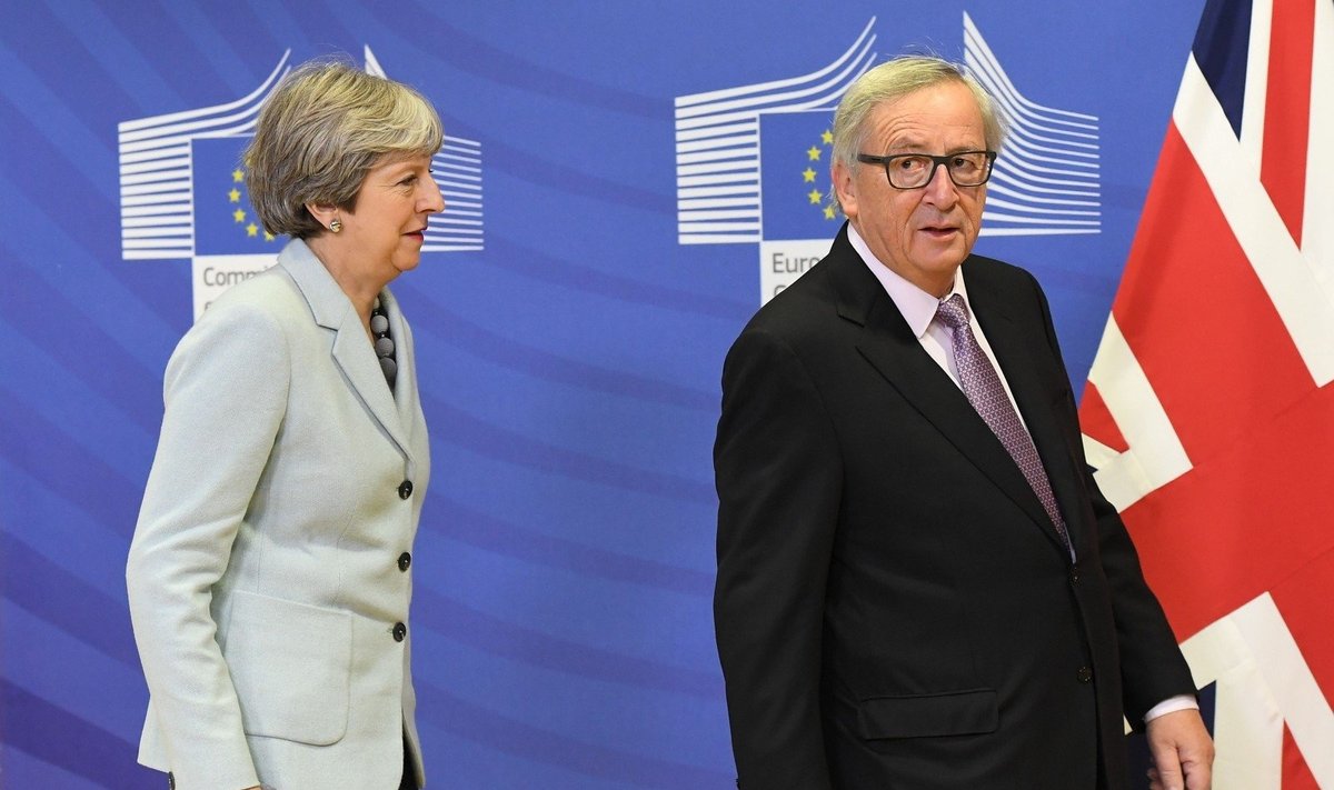 Theresa May, Jeanas-Claude'as Junckeris