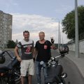 Reidas Vilniuje: į pajūrį motociklais susiruošę vaikinai neprarado nuotaikos net gavę baudas