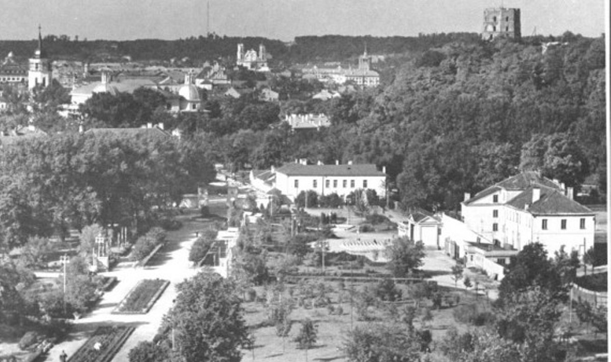Sereikiškių parkas. Sovietmečio laikų nuotrauka