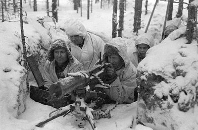 Suomių kariai Žiemos karo metu