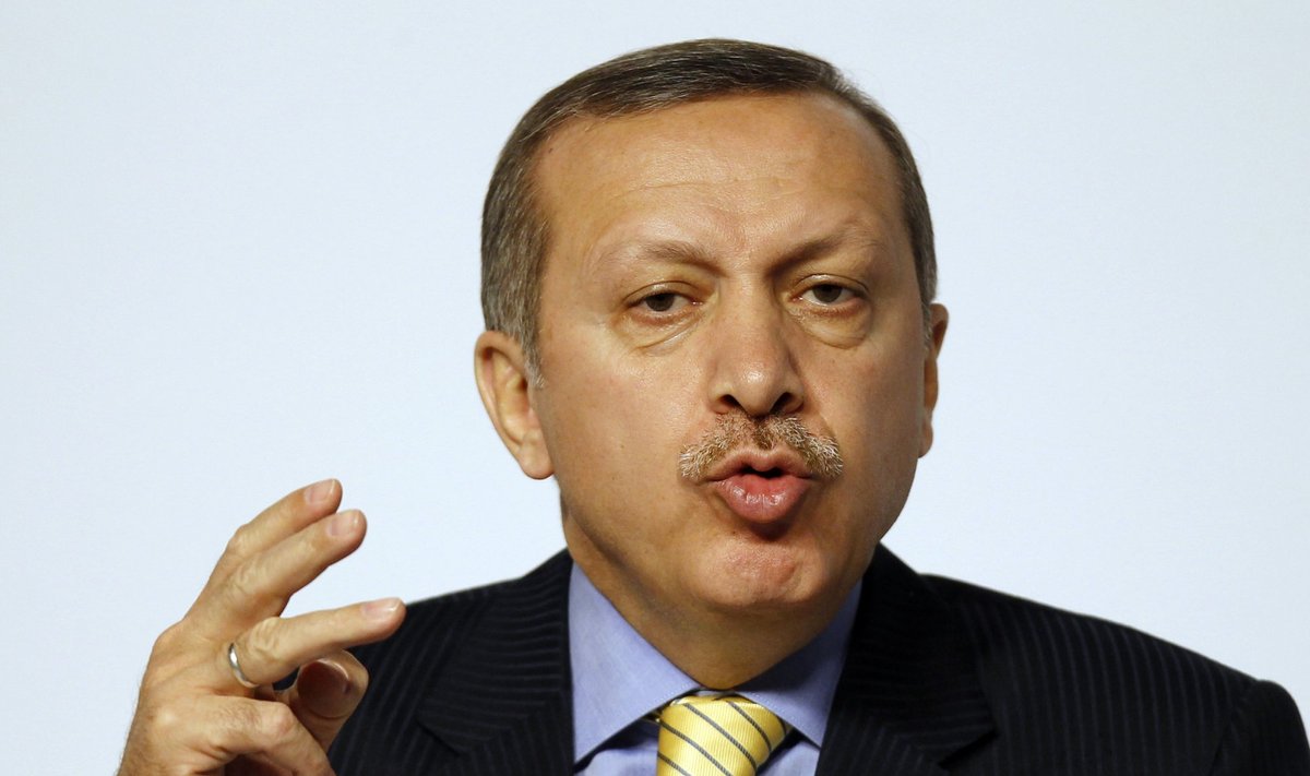 Turkijos premjeras Recepas Tayyipas Erdoganas