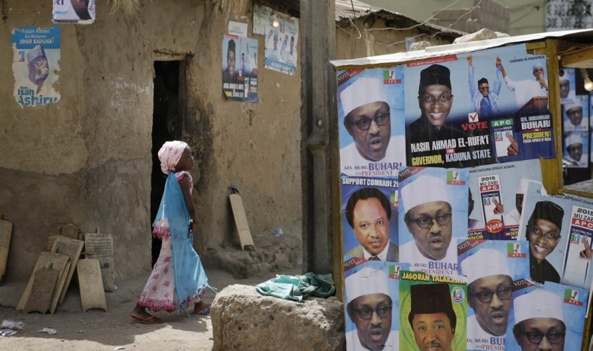 Nigerijoje įtarimų sukėlė rinkimų balsų skaičiavimas