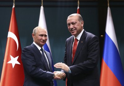 R.T. Erdogano ir V. Putino susitikimas