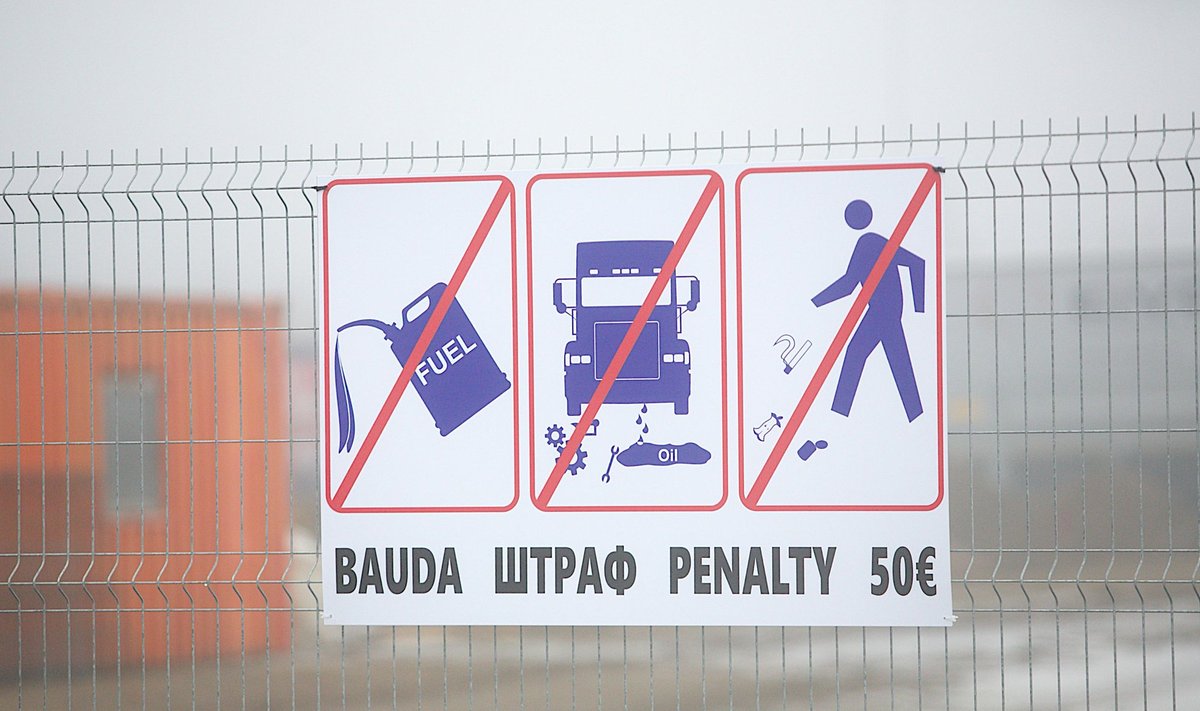 Lithuanian Belarus border