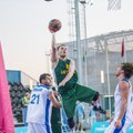 Lietuvos vyrų krepšinio trijulė nepateko į Europos žaidynių pusfinalį