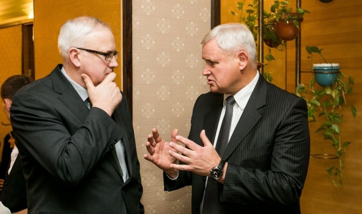 Vytautas Grubliauskas (dešinėje)