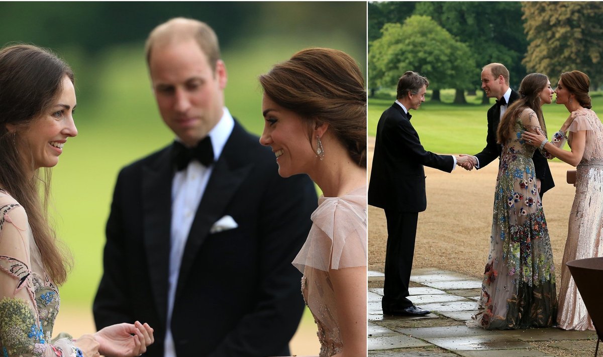 Princas Williamas, Kate Middleton ir Rose Hanbury