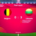 Sensacija pasaulio mažojo futbolo čempionate: Lietuva patiesė Belgiją