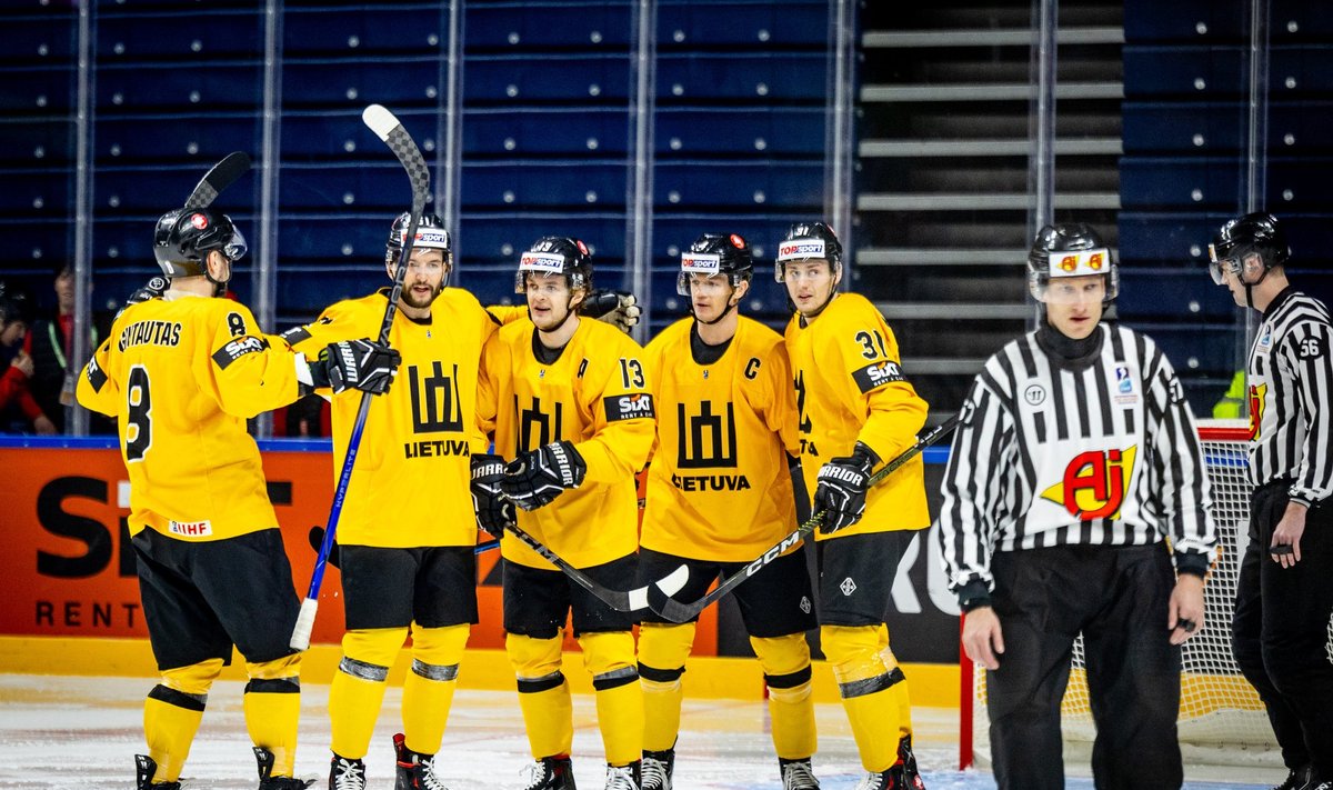 2024 IIHF Pasaulio Ledo Ritulio Čempionatas. Lietuva - Estija
