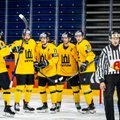Lietuvos ledo ritulio rinktinė iškovojo dar vieną pergalę čempionate
