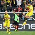 Vokietijos futbolo čempionate į pirmą vietą pakilo Dortmundo „Borussia“ klubas