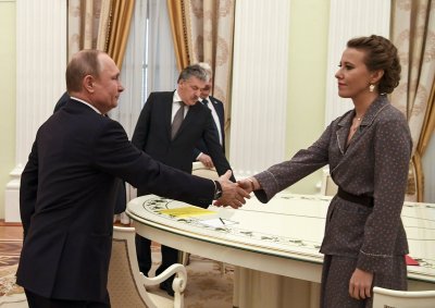 Vladimiras Putinas, Ksenija Sobčiak
