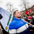 Sausio 13-osios proteste prie Seimo dalyvavęs Žydrūnas Savickas gali prarasti garbės piliečio vardą
