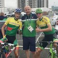 Rio žaidynės: Lietuvos dviratininkams pakeliui į finišą – sunkios kliūtys