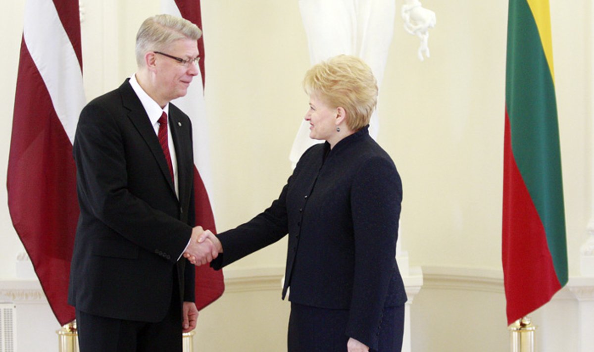 Valdis Zatleras ir Dalia Grybauskaitė