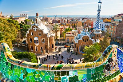 Barselonos Gaudi parkas
