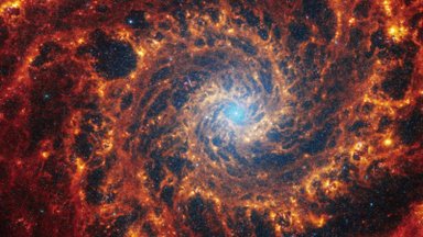 Iki šiol neregėta raiška užfiksuotos tolimosios spiralinės galaktikos: vaizdai pribloškė net visko mačiusius astrofizikus